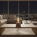 Table Fireplace with Bioethanol Burner
