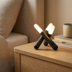 Table Lamp | Adjustable Three-Head & Wireless Rechargeable