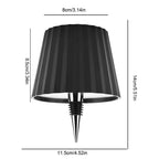 Table Lamp | Bottle-Top Touch-Dimmable & USB-C Rechargeable