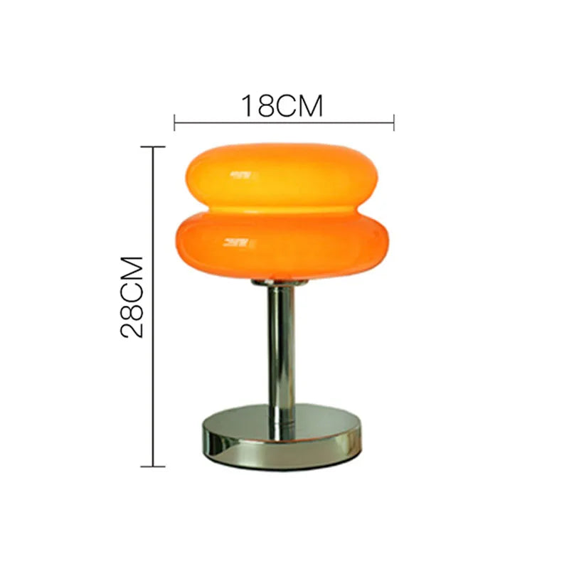 Table Lamp | Colorful Glass & LED | Eye-Friendly