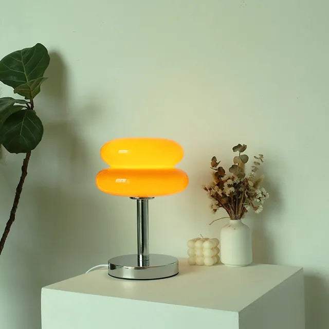 Table Lamp | Colorful Glass & LED | Eye-Friendly