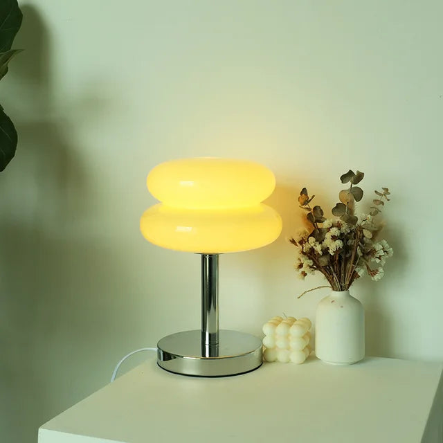 Table Lamp | Colorful Glass & LED | Eye-Friendly