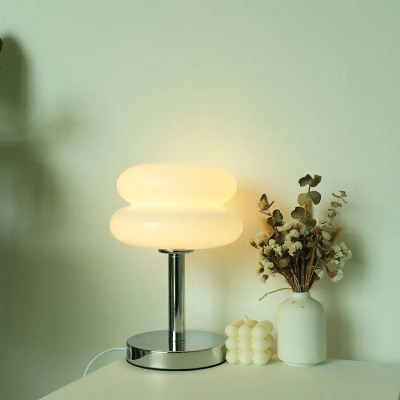 Table Lamp | Colorful Glass & LED | Eye-Friendly