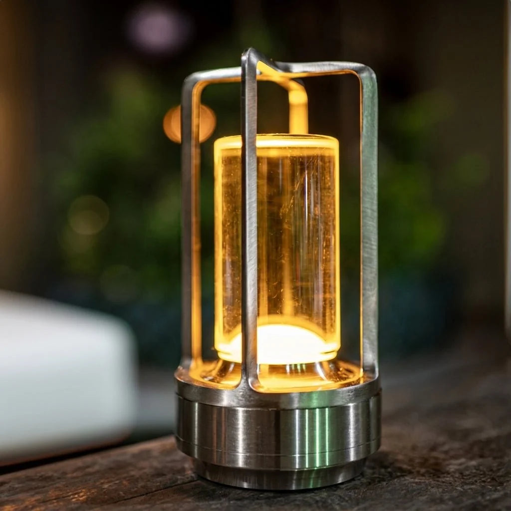 Table Lamp | Cordless Lantern & 3-Color Dimmable LED