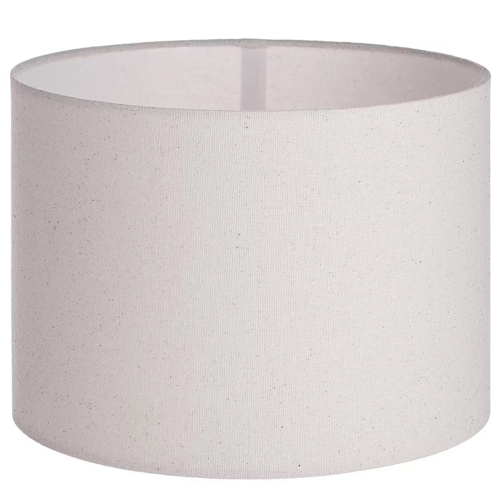 Table Lamp | Curved Ceramic Base & Fabric Shade
