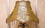 Table Lamp | Fabric Shade & Industrial Style | 52 Cm tall