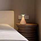 Table Lamp | Hourglass Design & Cordless Rechargeable