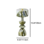 Table Lamp | Marble Shade & USB-Powered LED
