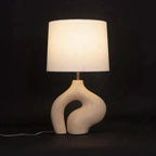 Table Lamp | Resin & Metal Warm Ambient Light