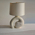 Table Lamp | Resin & Metal Warm Ambient Light