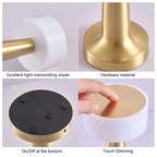 Table Lamp | Three-Level Dimming & USB Charging | Portable
