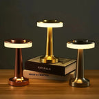 Table Lamp | Three-Level Dimming & USB Charging | Portable