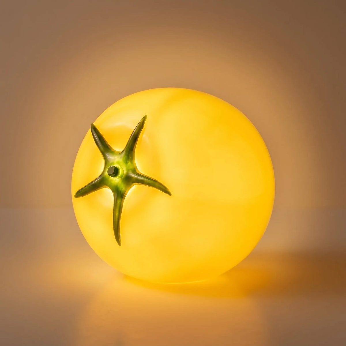 Table Lamp | Tomato-Shaped Glass & Dimmable LED
