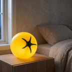 Table Lamp | Tomato-Shaped Glass & Dimmable LED