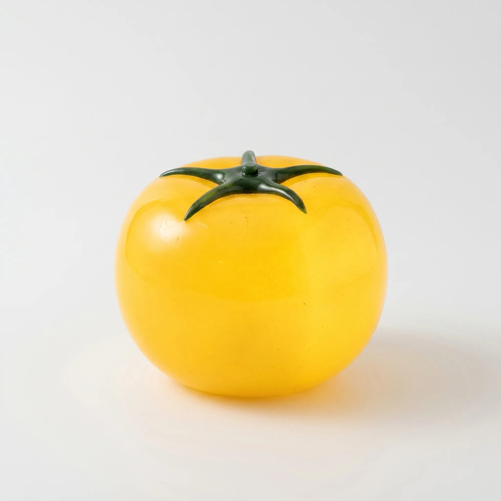 Table Lamp | Tomato-Shaped Glass & Dimmable LED