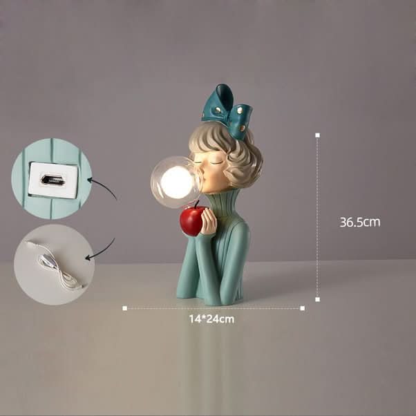 Table Lamp | Warm Ambient Light & USB-Powered