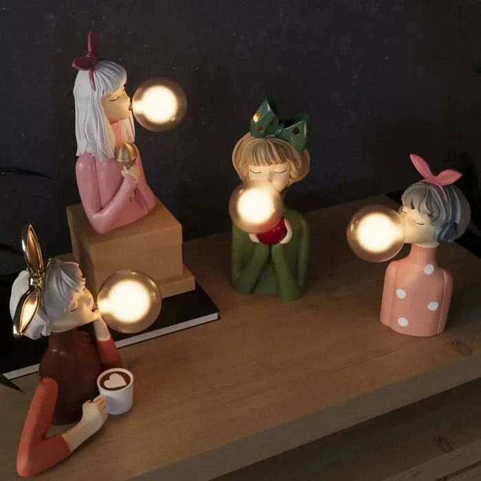 Table Lamp | Warm Ambient Light & USB-Powered