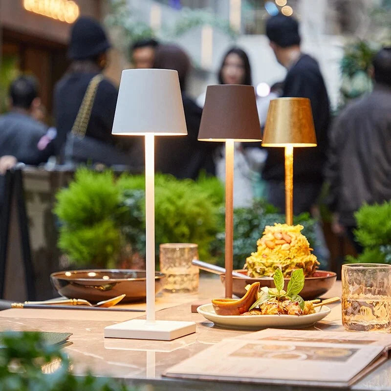 Table Lamp | Wireless Rechargeable & Dimmable LED | Up To 10 Hours