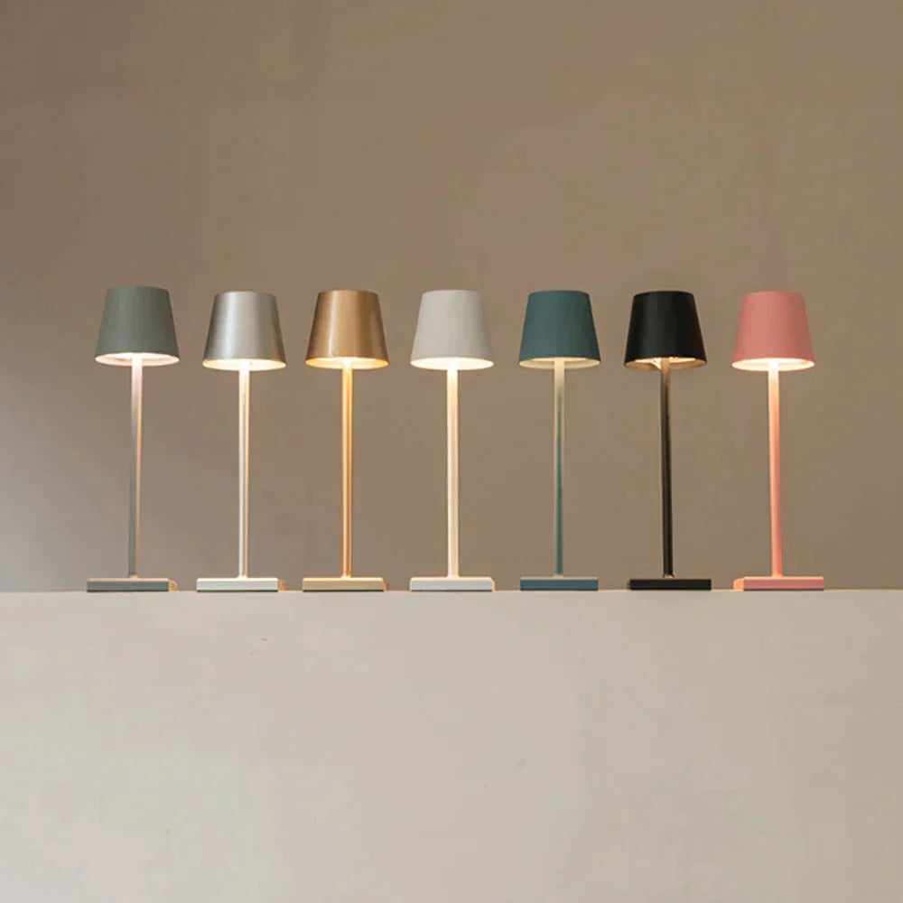 Table Lamp | Wireless Rechargeable & Dimmable LED | Up To 10 Hours