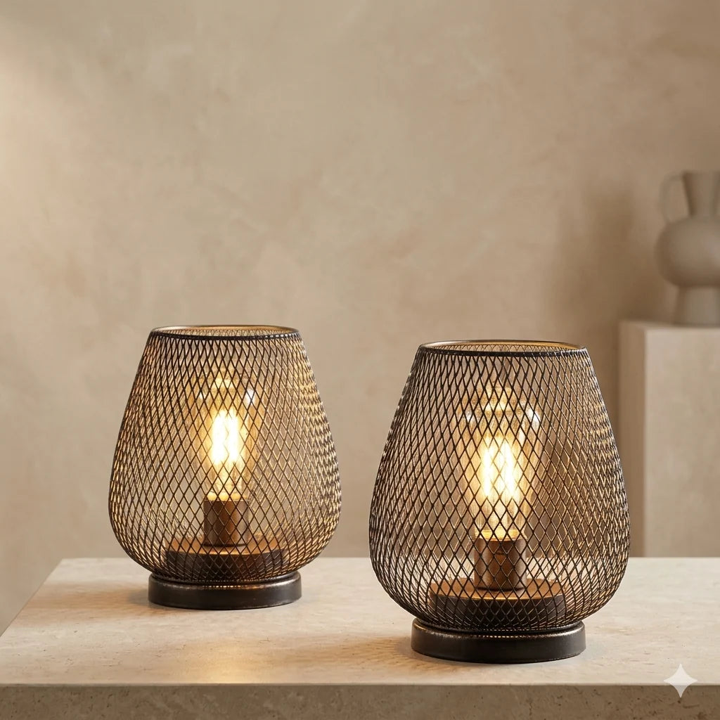 Table Lamp | Wireless Rechargeable Metal Dimmable Warm White LED