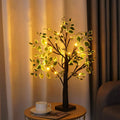 Table Lamp | Wooden Tree Design & Warm LED