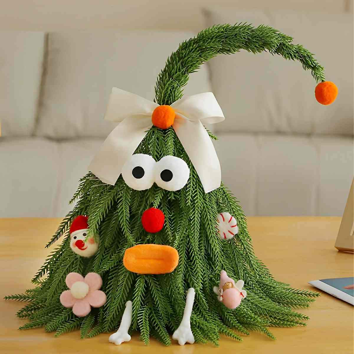 Tabletop Christmas Tree | Lifelike PE Foliage | 30/45/60 cm