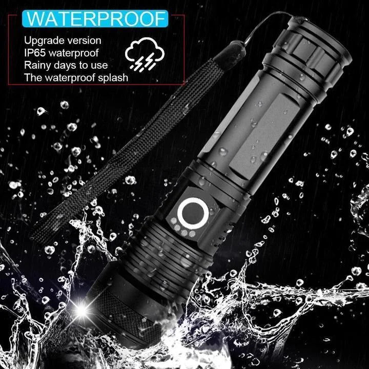 Tactical Flashlight | 90,000 Lumens & USB Rechargeable