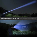 Tactical Flashlight | 90,000 Lumens & USB Rechargeable