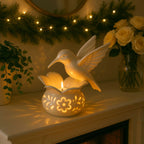 Tealight Holder | Hummingbird Figurine & Tealight Slot