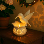 Tealight Holder | Hummingbird Figurine & Tealight Slot
