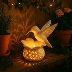 Tealight Holder | Hummingbird Figurine & Tealight Slot