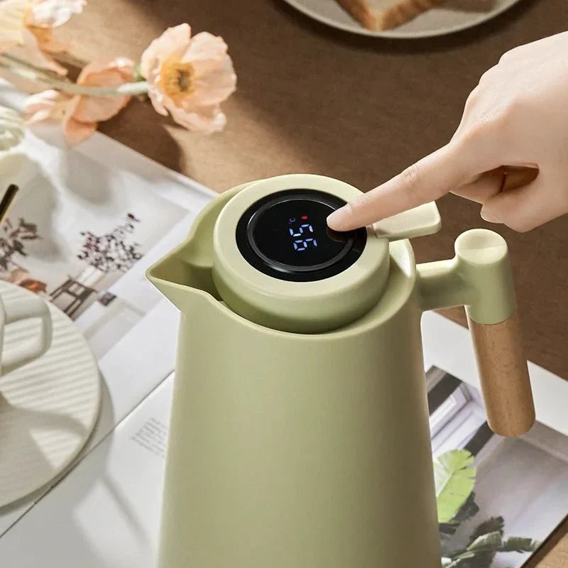 Thermal Coffee Pot | Digital Temperature Display & Insulated Body