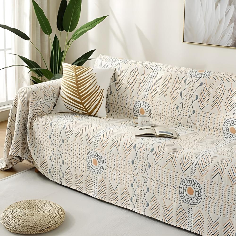 Throw Blanket | Reversible & Ultra-Plush Cotton | Machine Washable