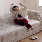 Throw Blanket | Ultra-Plush Reversible Cotton & Machine-Washable