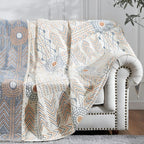 Throw Blanket | Ultra-Plush Reversible Cotton & Machine-Washable