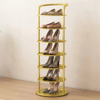 Tiered Shoe Rack | Slim & Space-Saving Metal | 5–8 Tiers