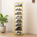 Tiered Shoe Rack | Slim & Space-Saving Metal | 5–8 Tiers