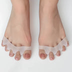 Toe Separator | Soft Silicone Bunion Corrector | Reusable Pair