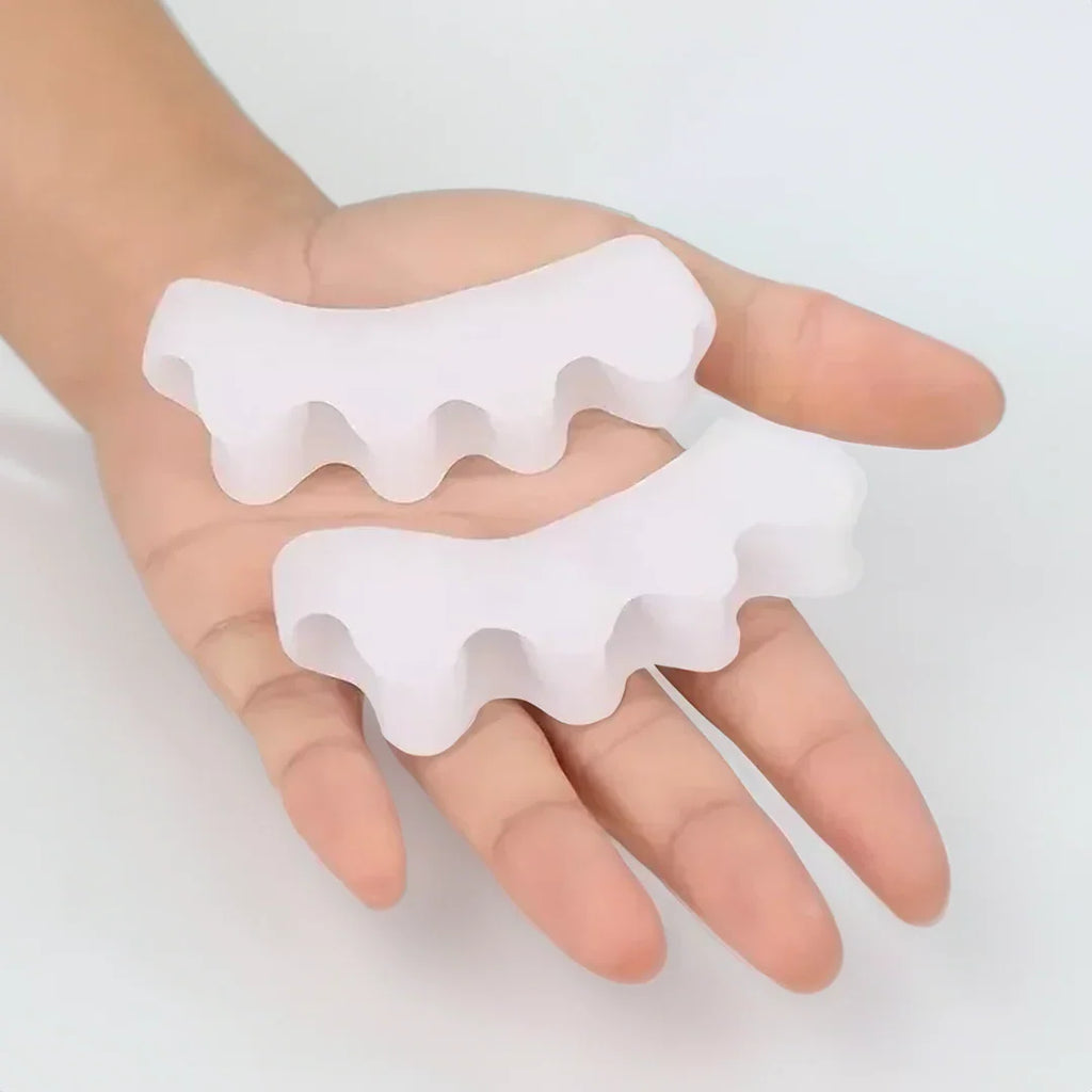 Toe Separator | Soft Silicone Bunion Corrector | Reusable Pair