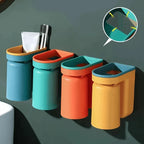 Toothbrush Wall Holder | Self-Adhesive No-Drill & Removable Cup