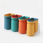 Toothbrush Wall Holder | Self-Adhesive No-Drill & Removable Cup