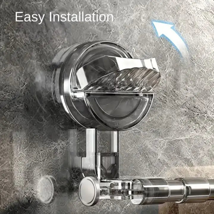 Towel Rack | Telescopic Stainless Steel & Suction Cups | 60-120 cm