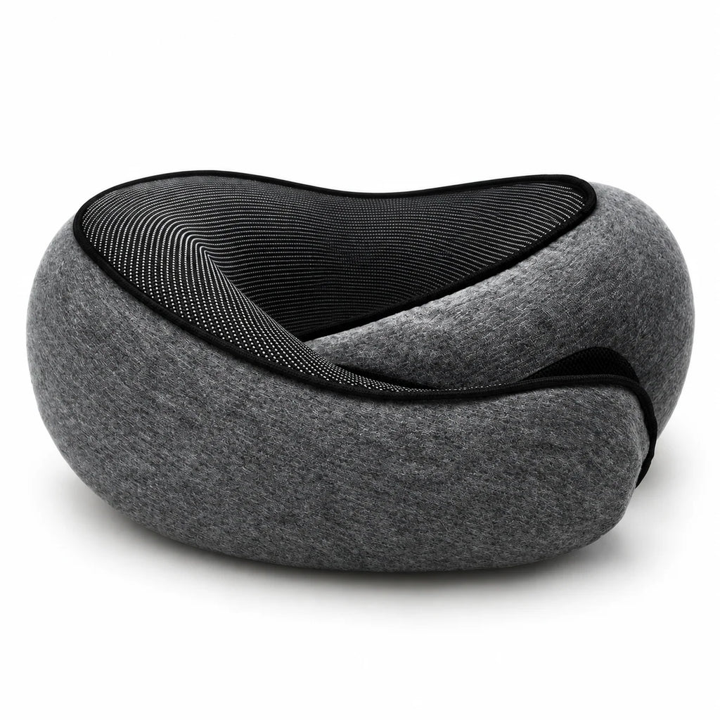 Travel Neck Pillow | Closed-Front Memory Foam & Adjustable Fit