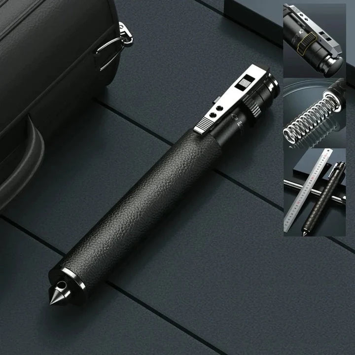 Trekking Pole | Automatic Quick-Deploy & Anti-Slip Handle | Compact