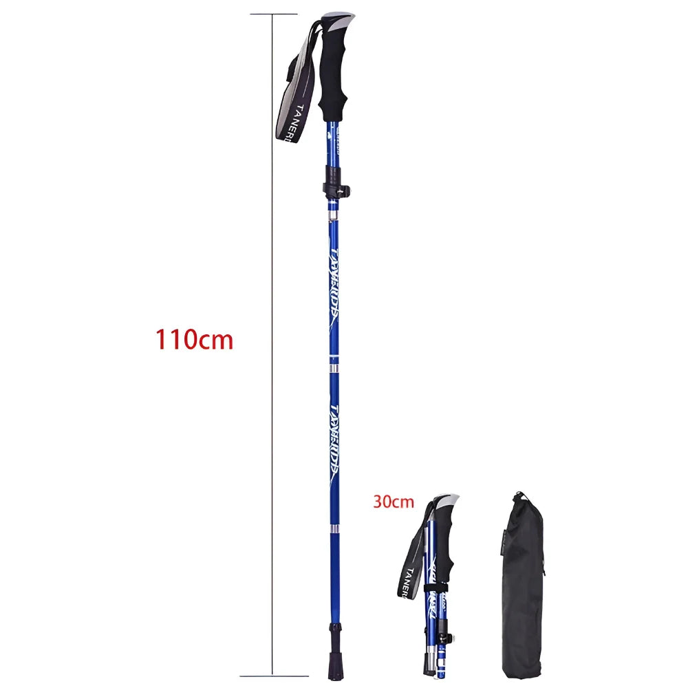 Trekking Pole | Foldable & Telescopic 7075 Aluminum