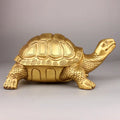 Turtle Sculpture | Handmade Brass Lucky Charm | Multiple Sizes
