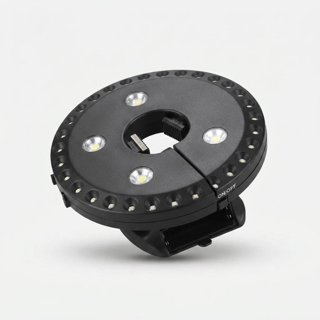 Umbrella Light | LED Clip-On & Battery-Powered | 100 Lumens
