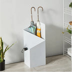 Umbrella Stand | Scandinavian Geometric Metal | Removable Drip Tray