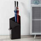 Umbrella Stand | Scandinavian Geometric Metal | Removable Drip Tray