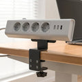 Under-Desk Power Strip Holder | Tool-Free Installation & Concealed Cables
